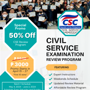 Civil Service Exam Review Program